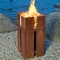 Яма и гриль огня Corten декоративного квадрата стальные
