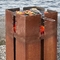Яма и гриль огня Corten декоративного квадрата стальные