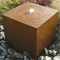 Особенность воды плавать блока стального каскада ISO9001 Corten кубическая