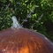 шарик фонтана сада особенности воды сферы dia Corten 60-80cm стальной сформировал