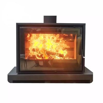 Камин подогревателя плиты современной крытой Freestanding древесины дома горя деревянный